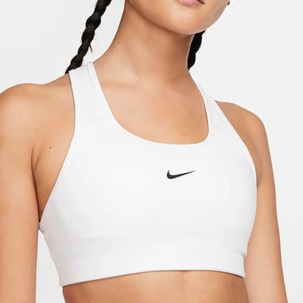 BNWT 2XL white - Swoosh Medium-Support 1-Piece Pad Sports Bra